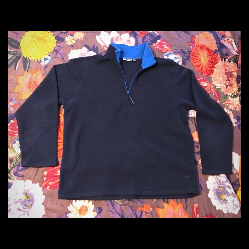 $9 SALE FILA Black Fleece XL